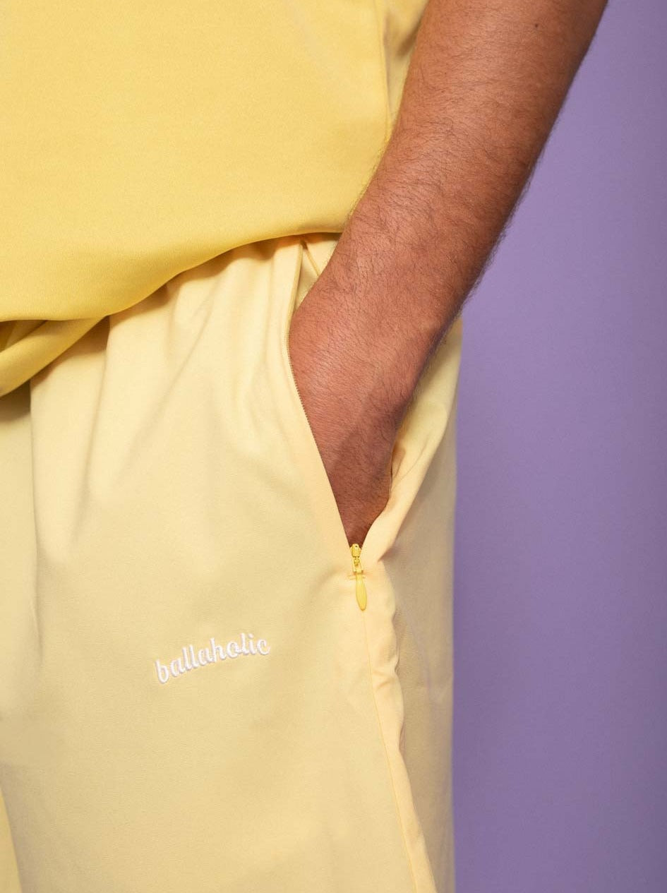Pantalones cortos de apertura — Amarillo Gris